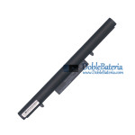 Batería para Hasee K570C SQU-1201 UN43 K480N A40L-741HD K610D [Batería de repuesto]
